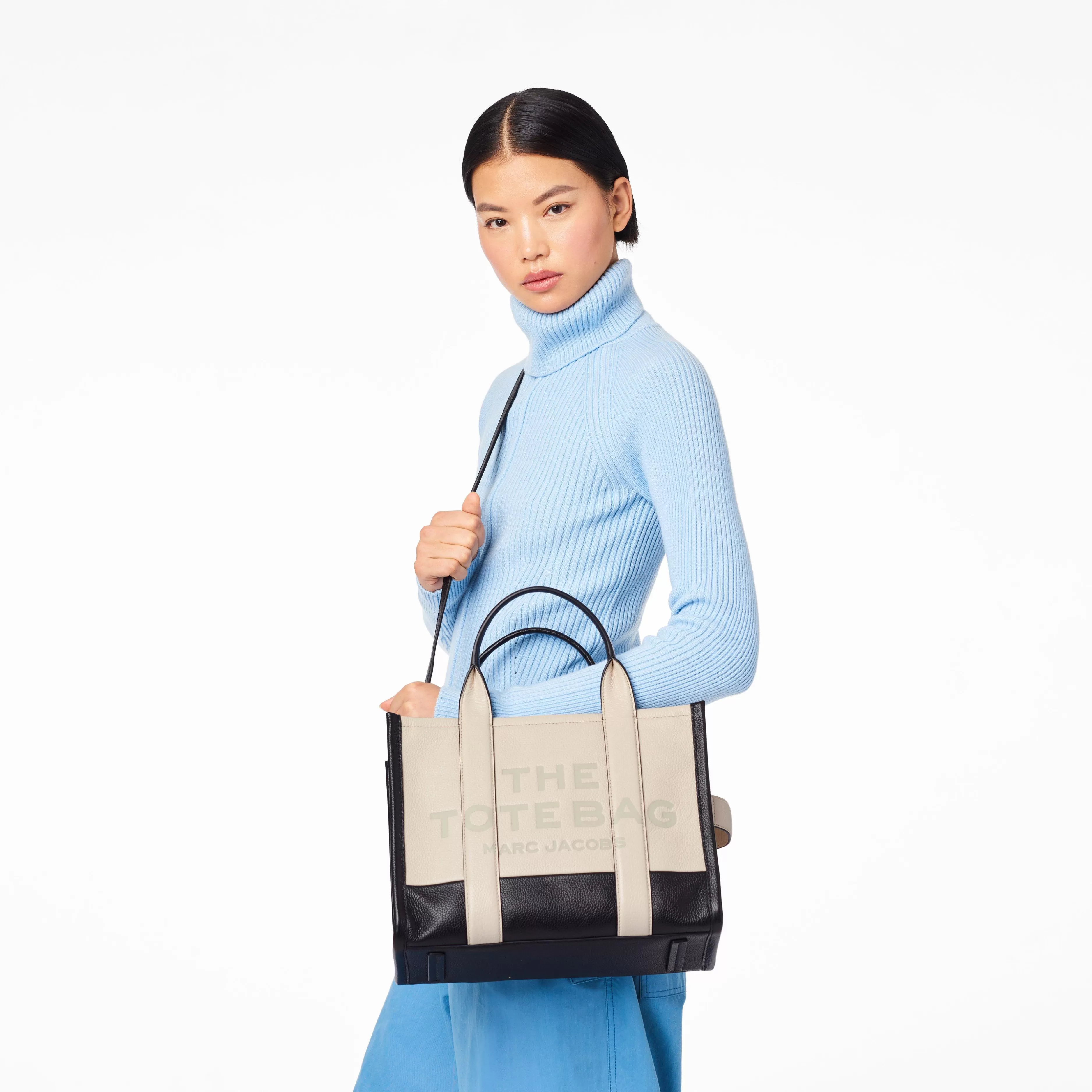 Outlet Colorblock Medium Tote Bag Kvinder Muleposer