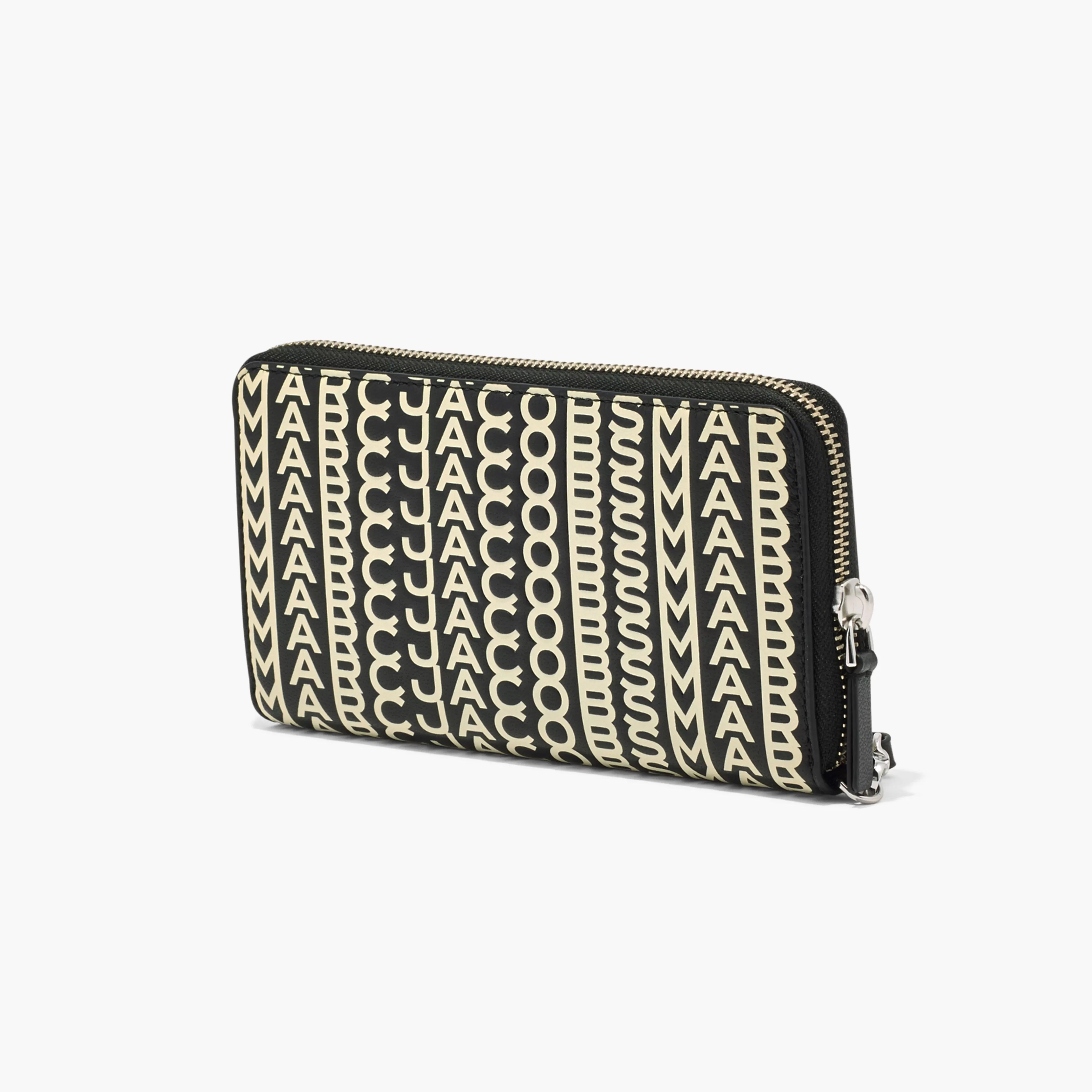 Cheap Monogram Laeder Continental Wristlet Tegnebog Kvinder Store Tegnebøger